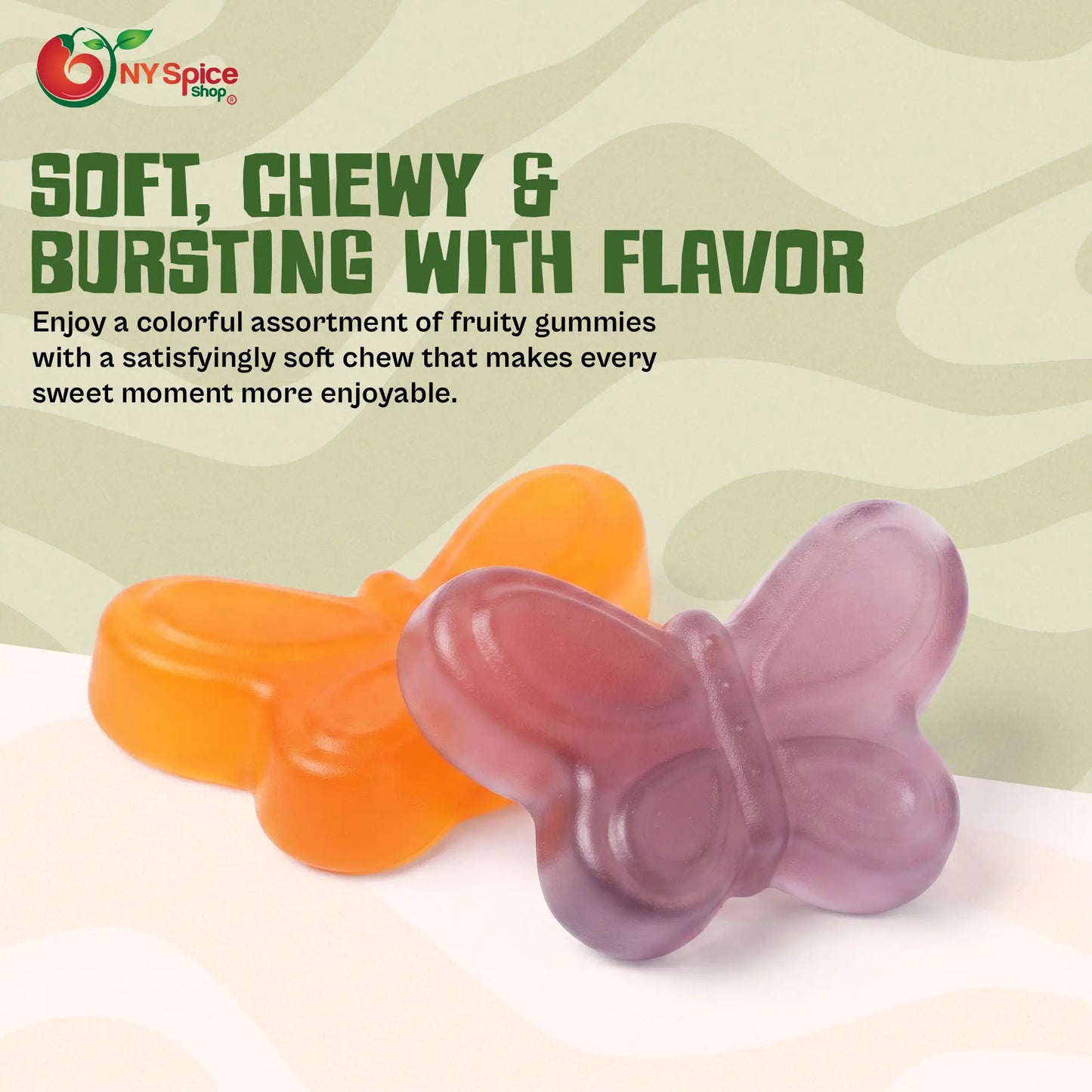 Large Gummy Butterflies