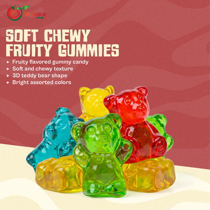 3D Gummy Chubby Bears - NY Spice Shop
