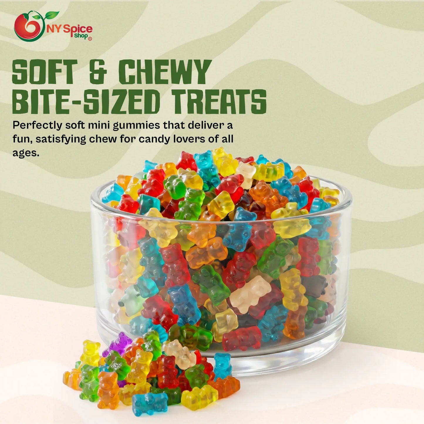 Mini Gummy Bears - NY Spice Shop