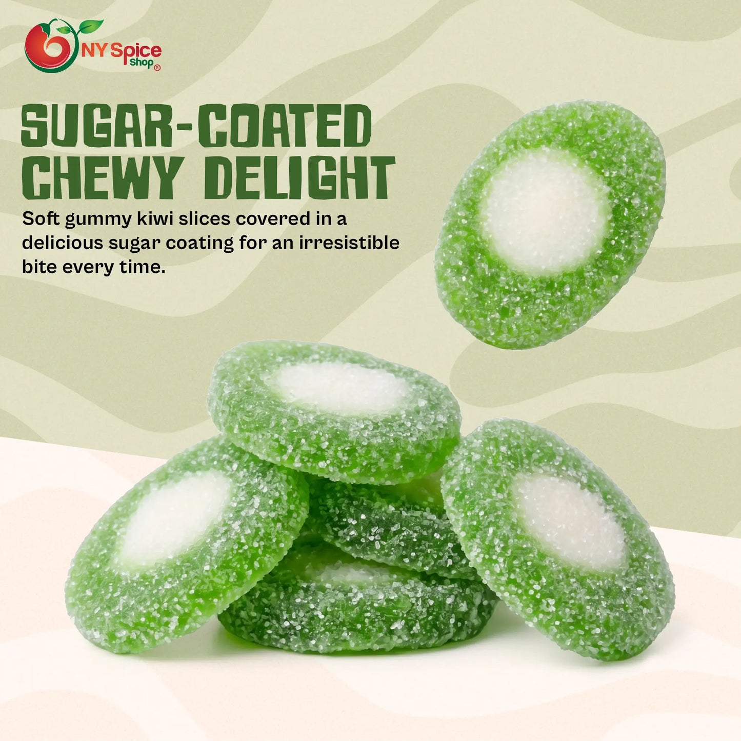 Sour Kiwi Slices - NY Spice Shop