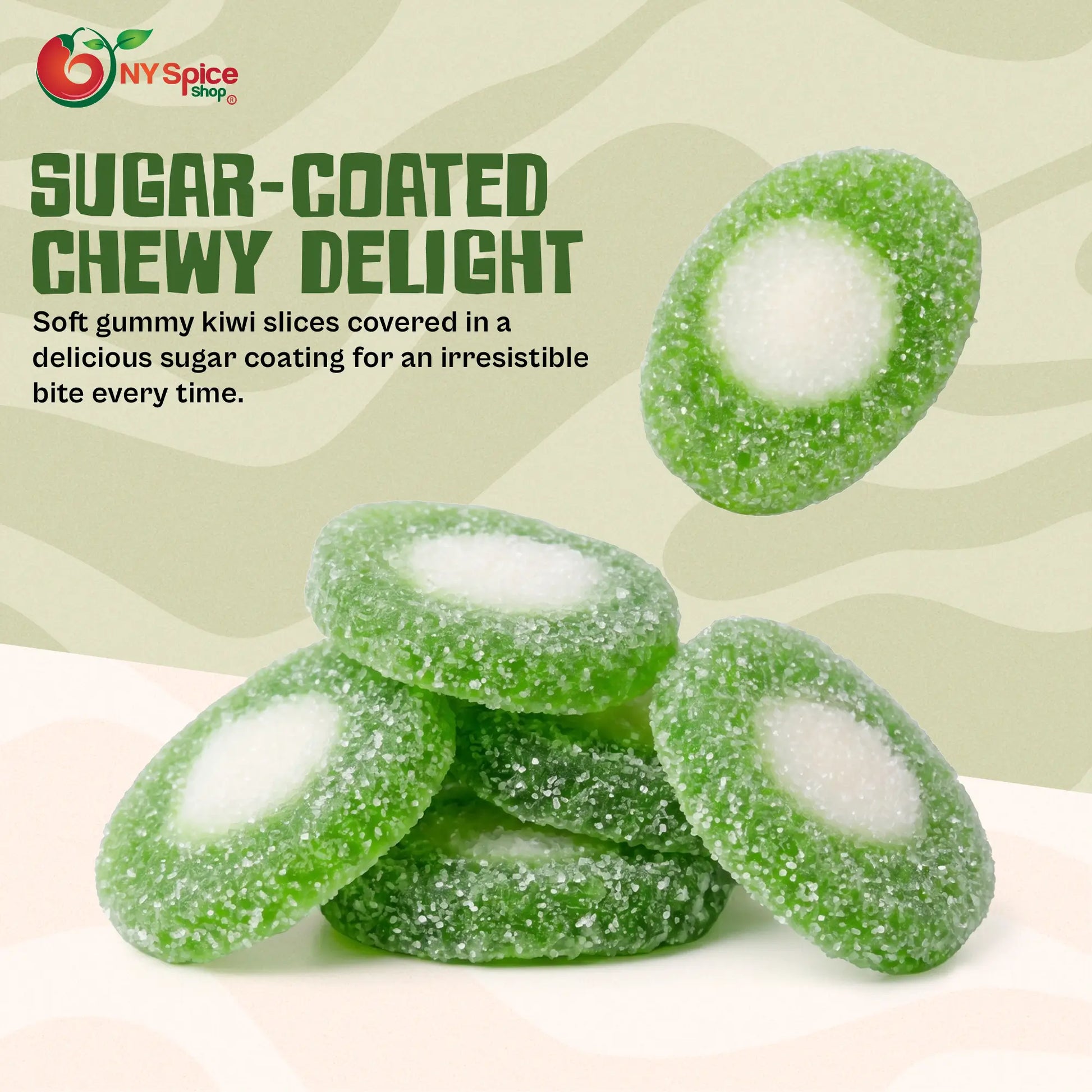 Sour Kiwi Slices - NY Spice Shop