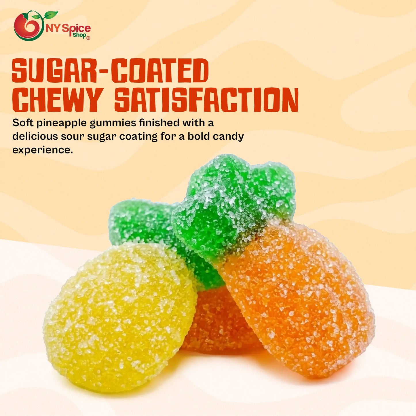 Sour Pineapple Gummy - NY Spice Shop