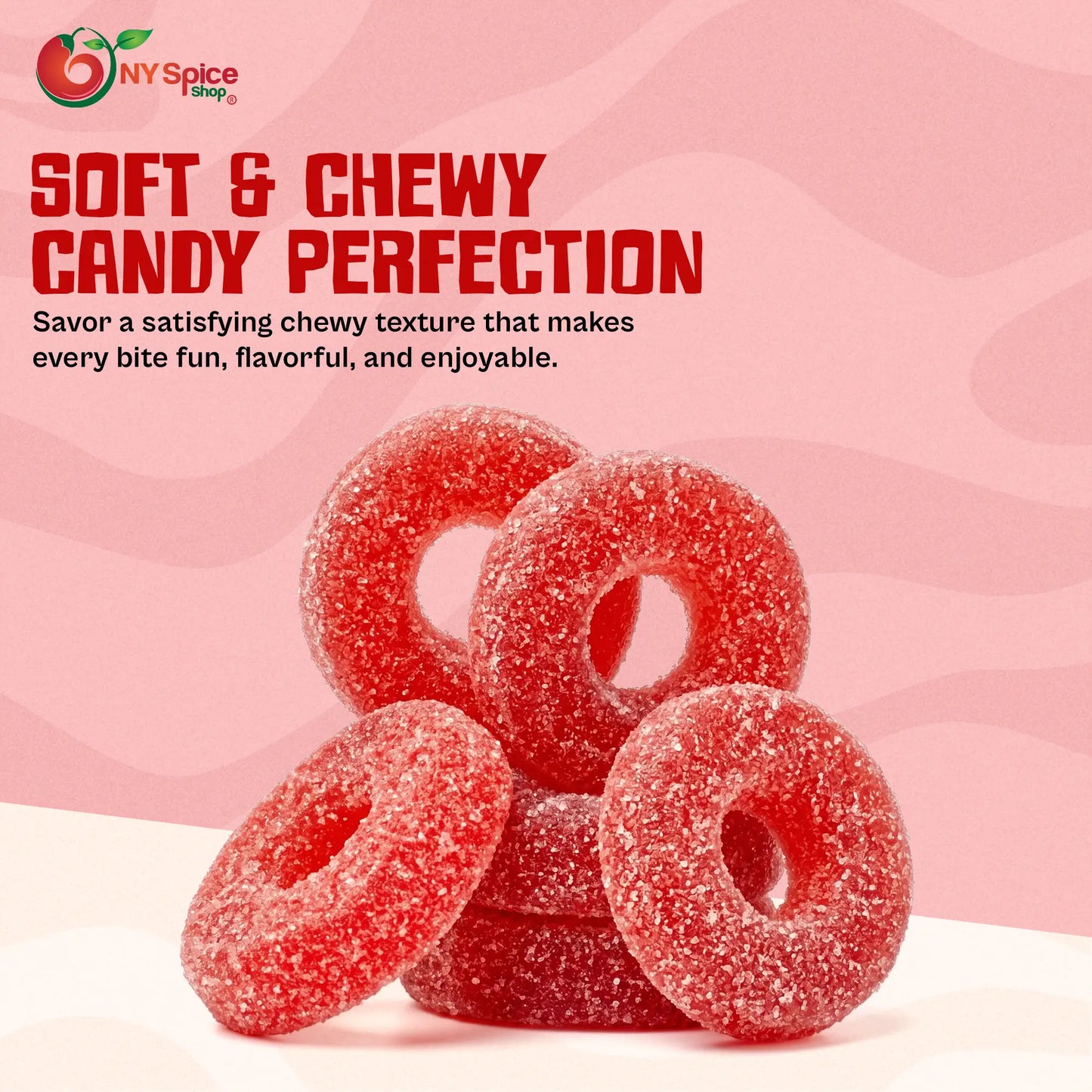 Gummy Watermelon Rings - NY Spice Shop