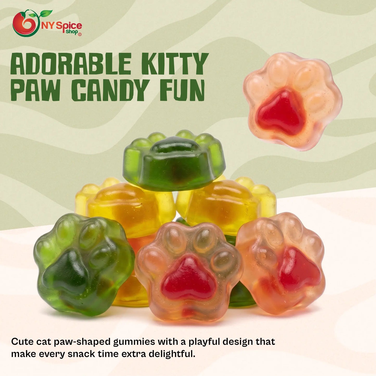 Gummy Filled Kitty Paws - NY Spice Shop