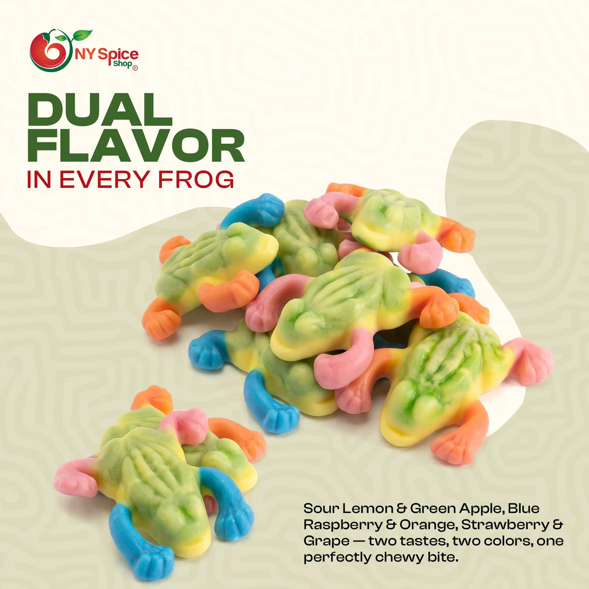 Gummy Rainforest Frogs