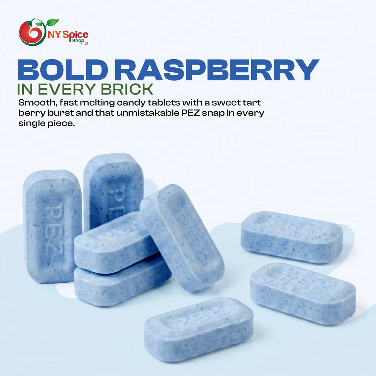 PEZ Sour Blue Raspberry Candy Unwrapped
