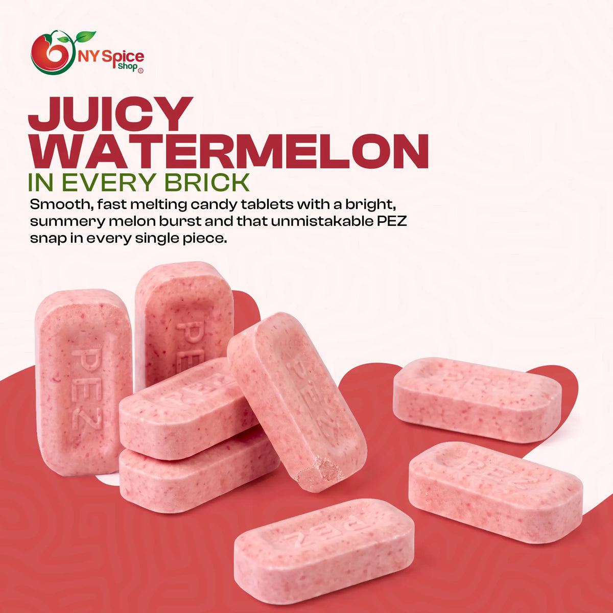 PEZ Sour Watermelon Candy Unwrapped