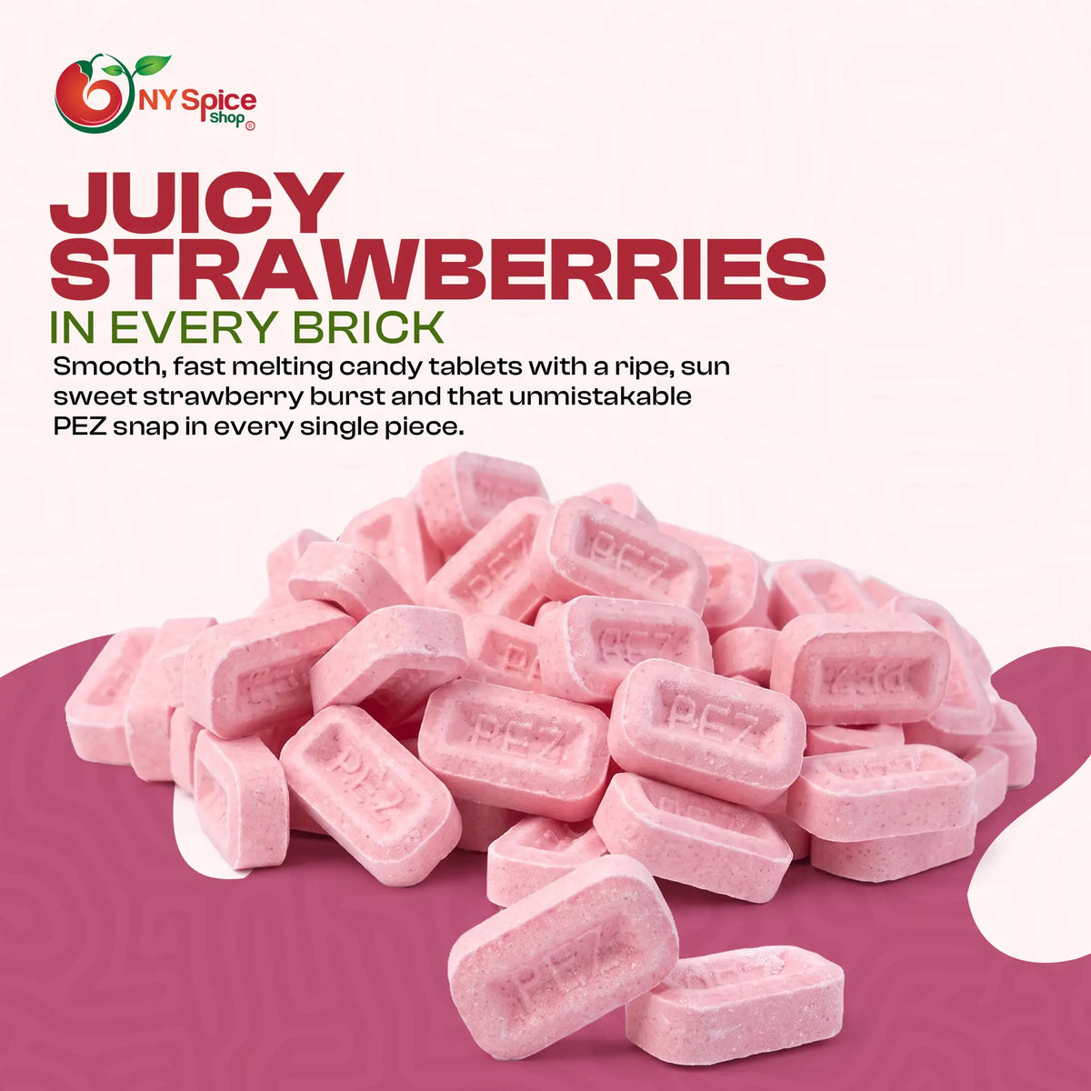 PEZ Strawberry Candy Unwrapped