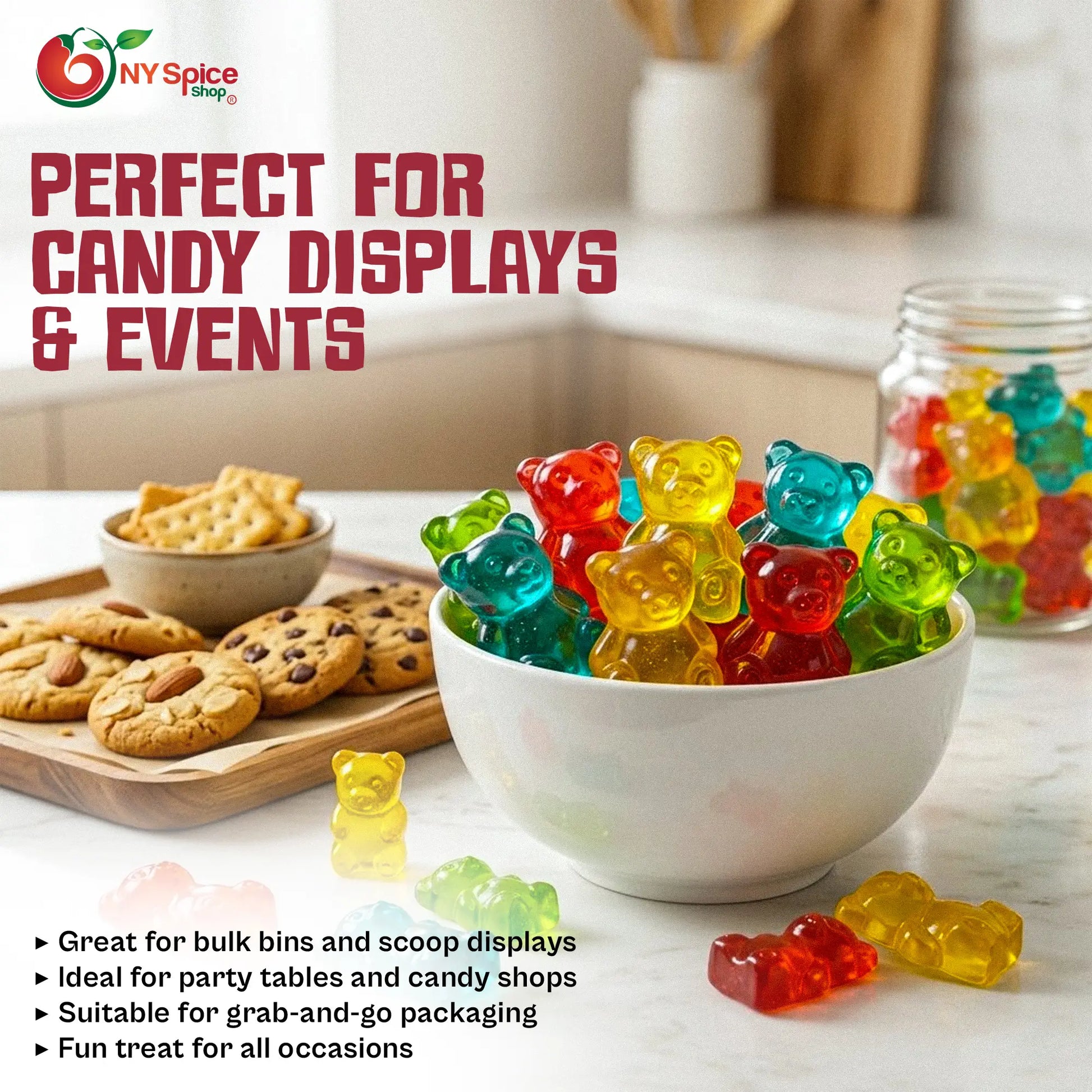 3D Gummy Chubby Bears - NY Spice Shop