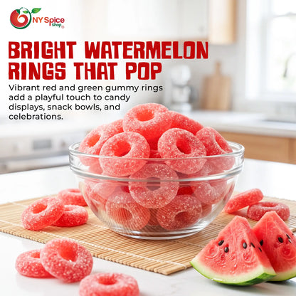 Gummy Watermelon Rings - NY Spice Shop