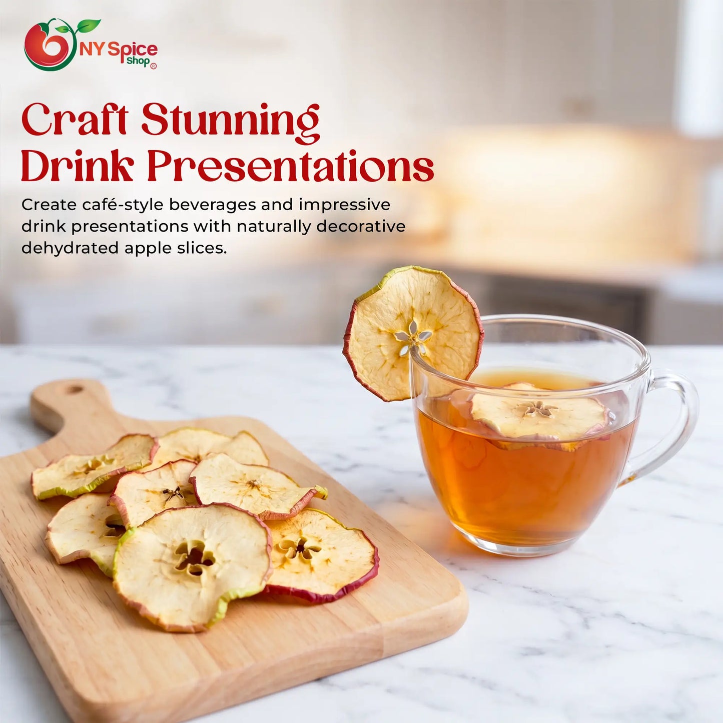 Dehydrated Apple Slices - NY Spice Shop 