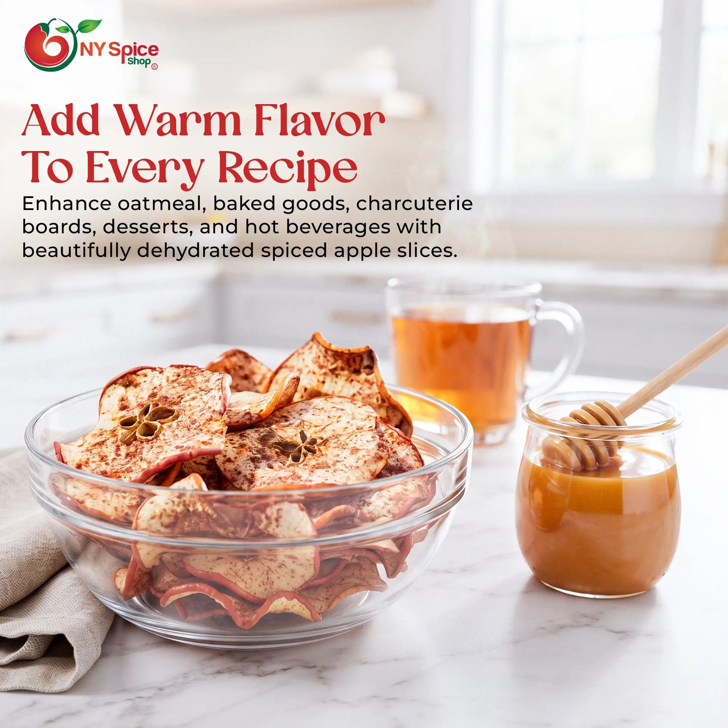 Dehydrated Spiced Apple