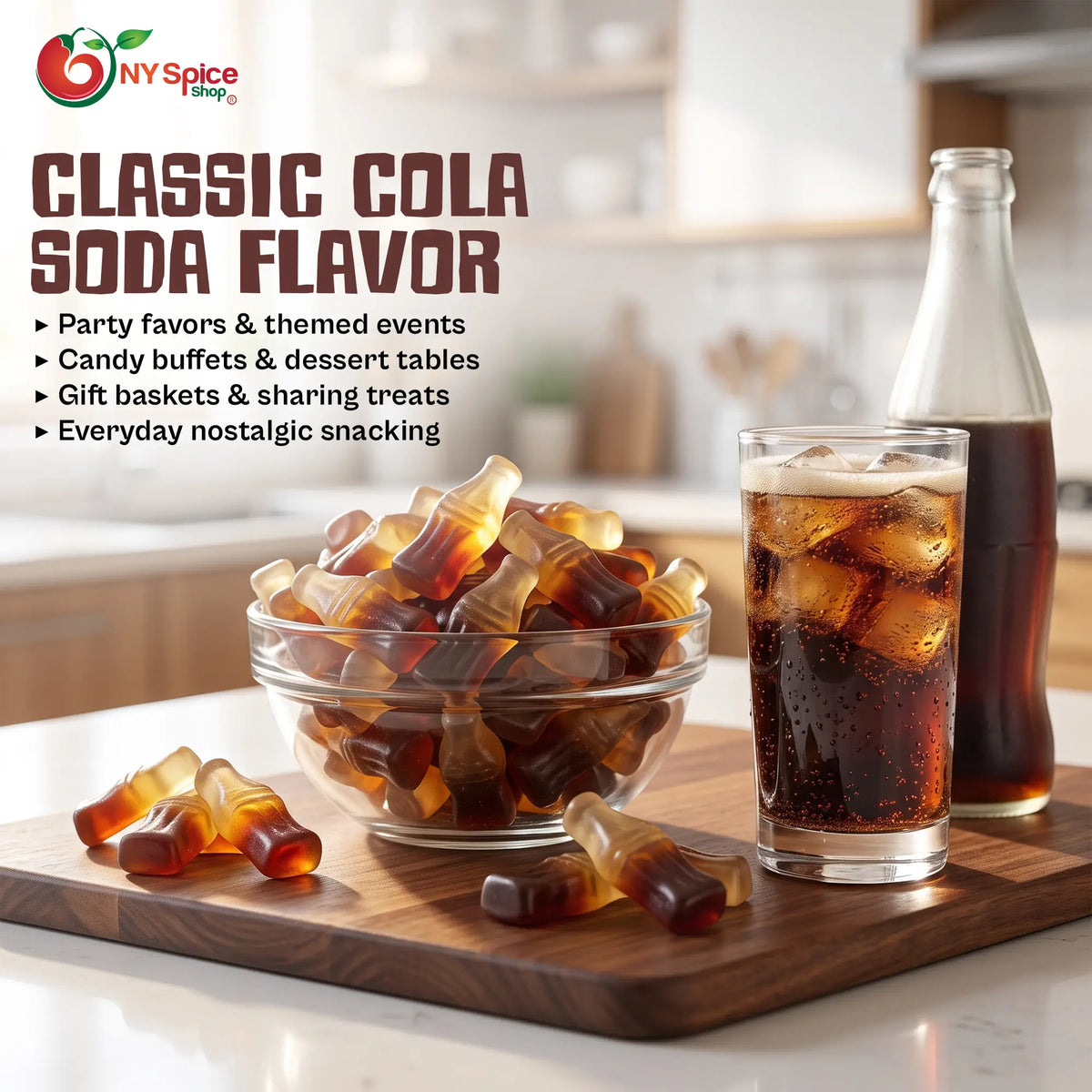 Gummy Cola Bottles - NY  Spice  Shop