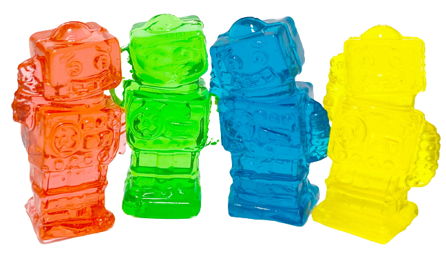 3D Gummy Robots - NY Spice Shop