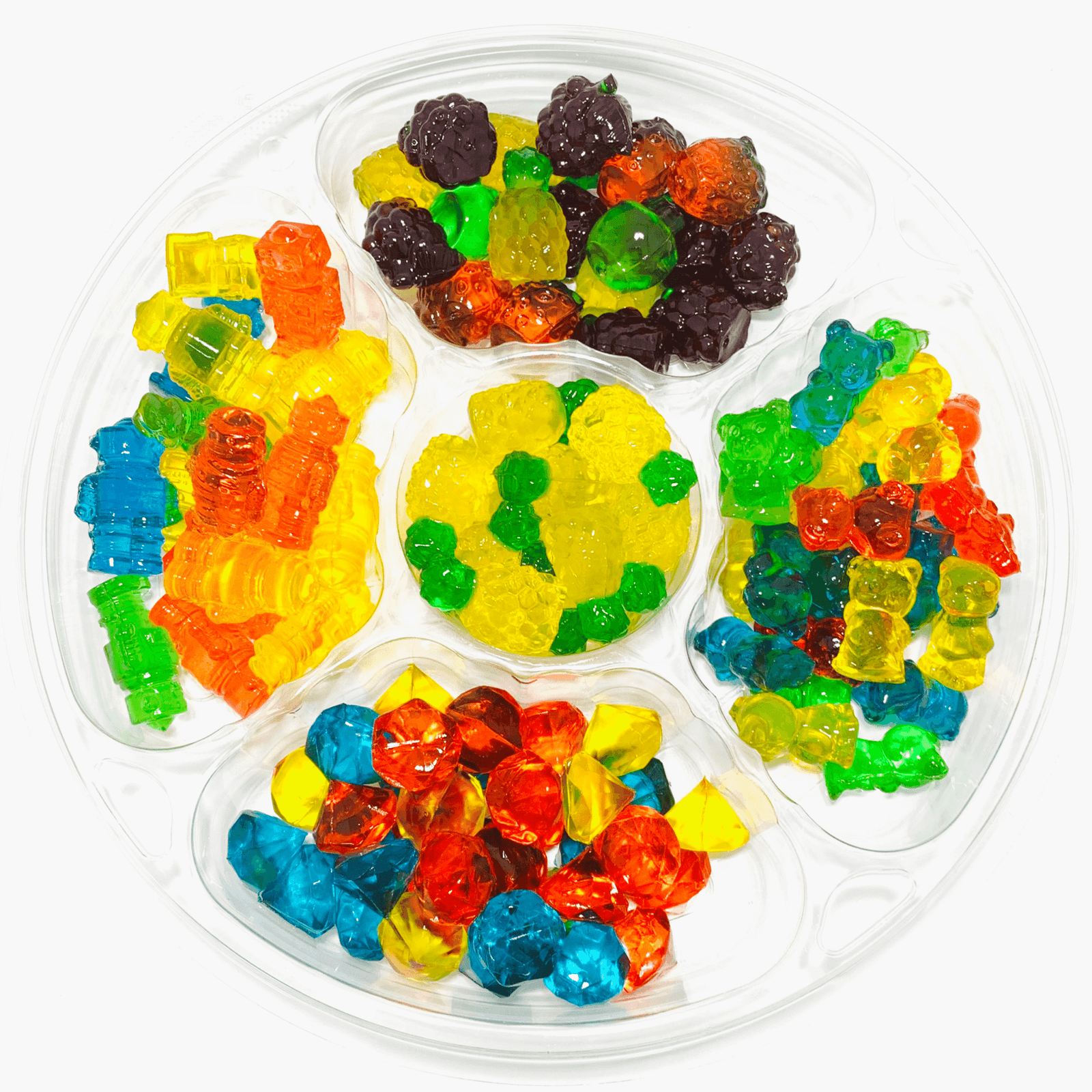 3D Gummy Strawberries, 5 lbs