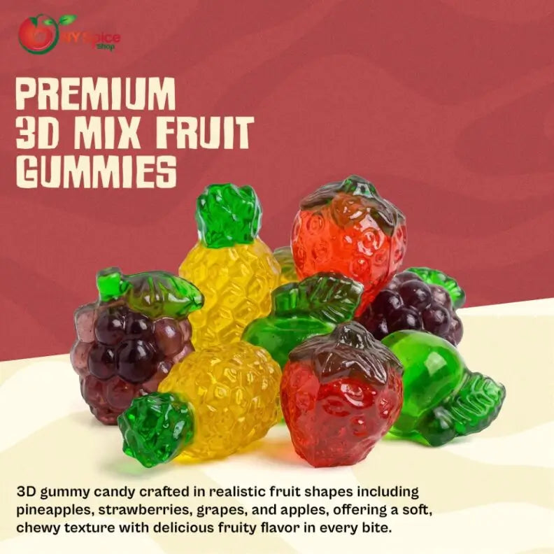 3D Gummy Fruit Mix - NY Spice Shop