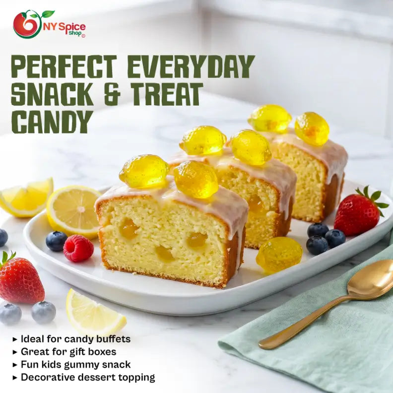 3D Gummy Filled Fruit Lemons - NY Spice Shop