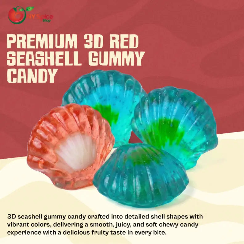 3D Gummy Filled Seashells - NY Spice Shop