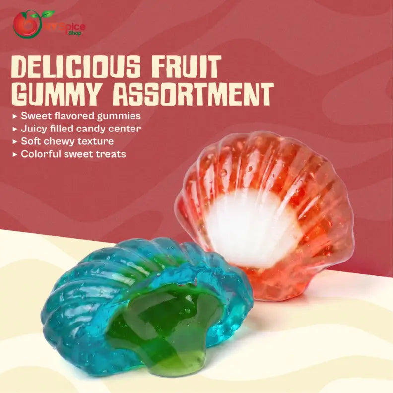 3D Gummy Filled Seashells - NY Spice Shop
