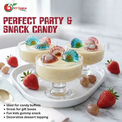 3D Gummy Filled Seashells - NY Spice Shop