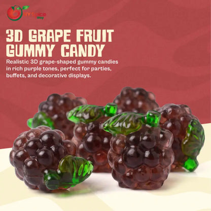 3D Gummy Filled Fruit Grapes - NY Spice Shop
