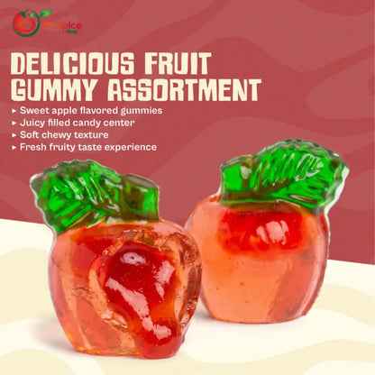 3D Gummy Filled Fruit Red Apples - NY Spice Shop
