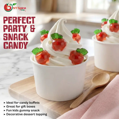 3D Gummy Filled Fruit Red Apples - NY Spice Shop