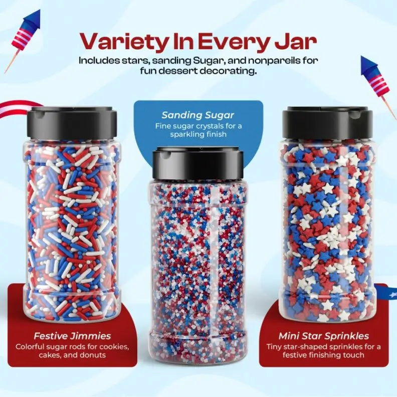 4th of July Sprinkle Set - NY Spice Shop