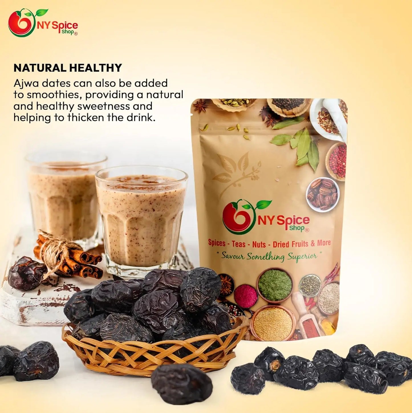 Ajwa Madinah Dates - NY Spice Shop