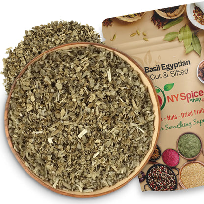 Basil Egyptian - Cut & Sifted - NY Spice Shop