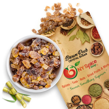 Brown Rock Crystal Sugar - Crystal Sugar - NY Spice Shop