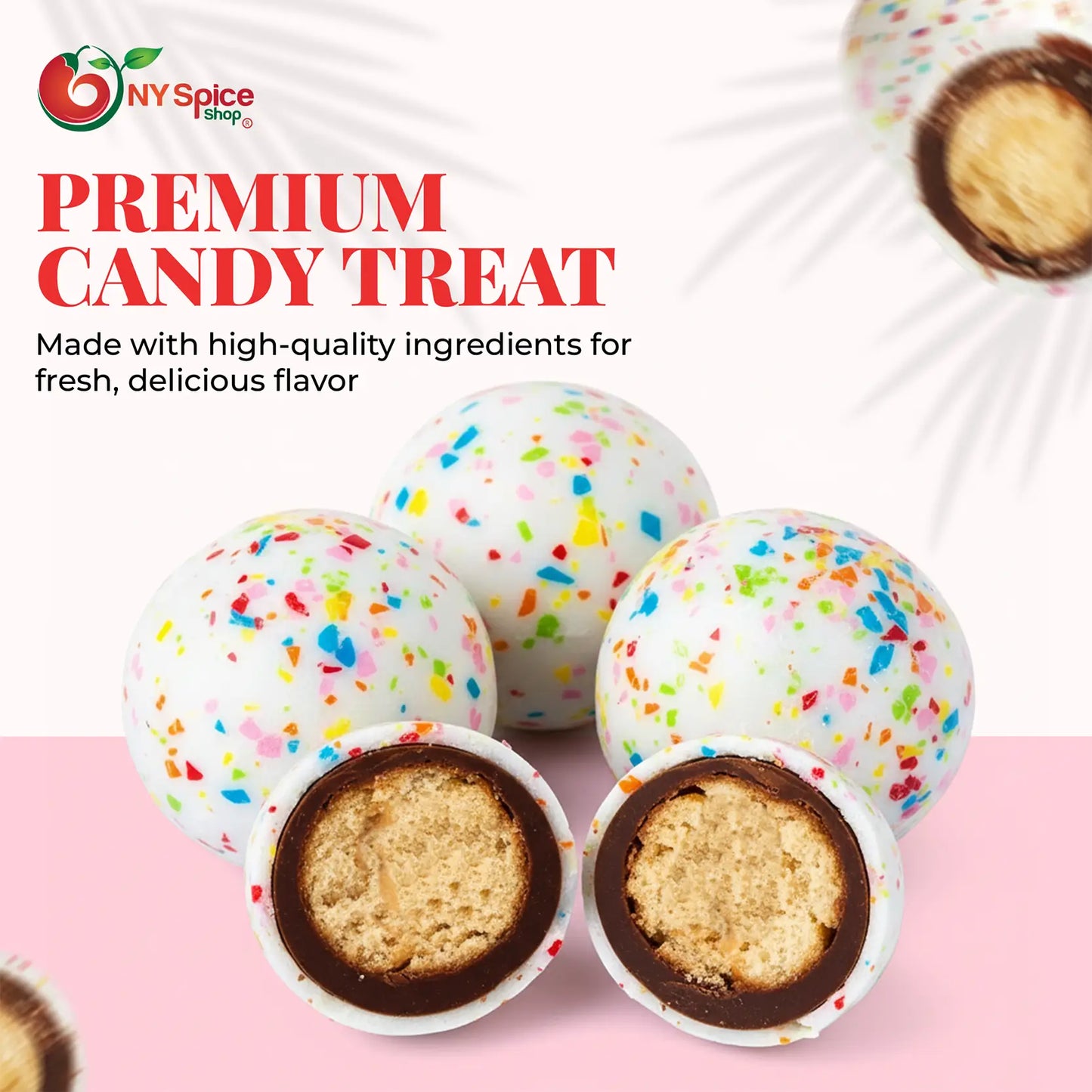 Birthday Cake Malt Balls - NY Spice Shop