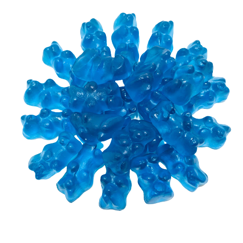 Blue Raspberry Gummy Bears - NY Spice Shop - Buy Online