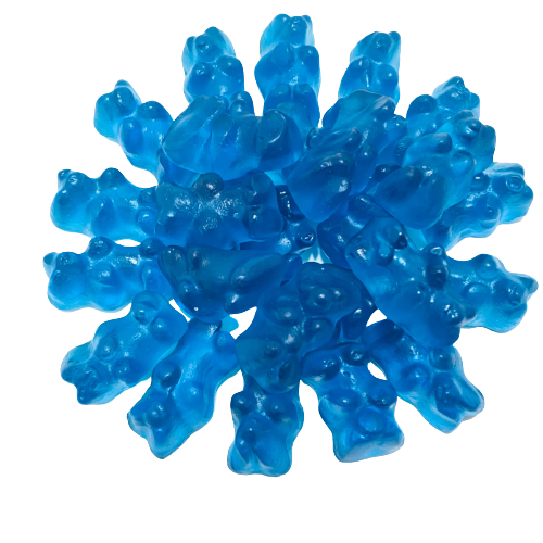 Blue Raspberry Gummy Bears - NY Spice Shop - Buy Online