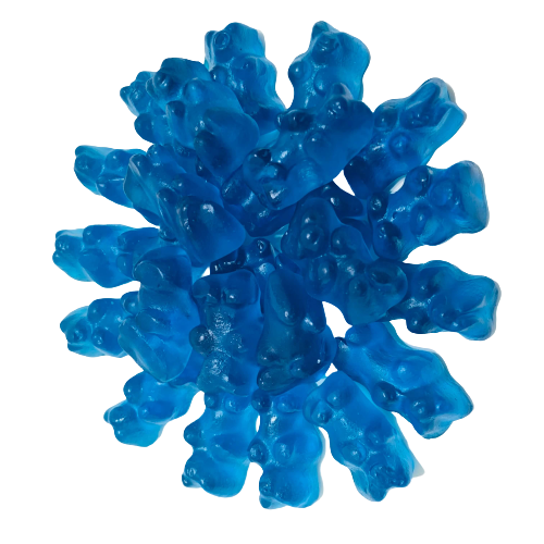 Blue Raspberry Gummy Bears - NY Spice Shop - Buy Online