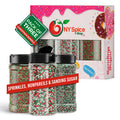 Christmas Sprinkles, Nonpareils & Sanding Sugar - Pack of 3