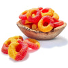 Chamoy Spicy Gummy Peach Rings