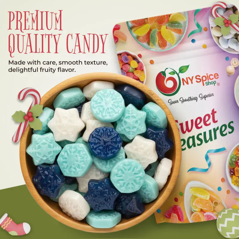 Christmas Gummi Snow Flurries - NY Spice Shop