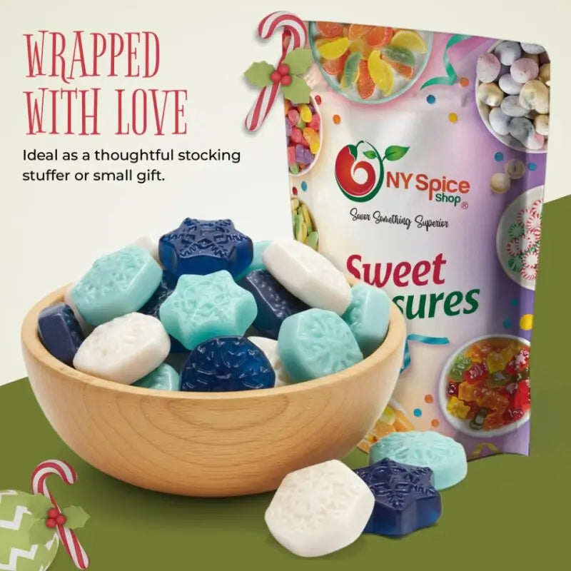 Christmas Gummi Snow Flurries - NY Spice Shop