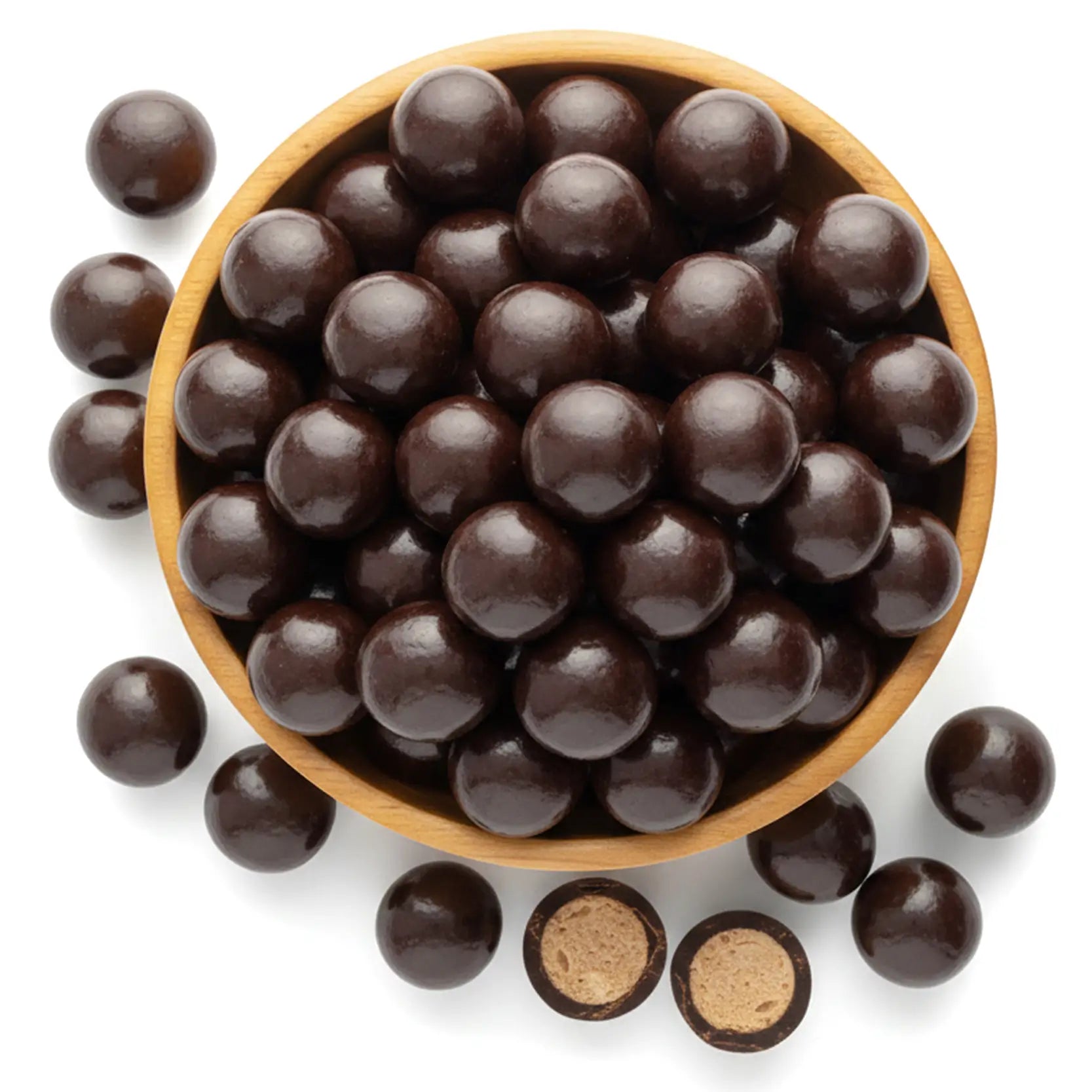 Dark Chocolate Espresso Malt Balls - NY Spice Shop