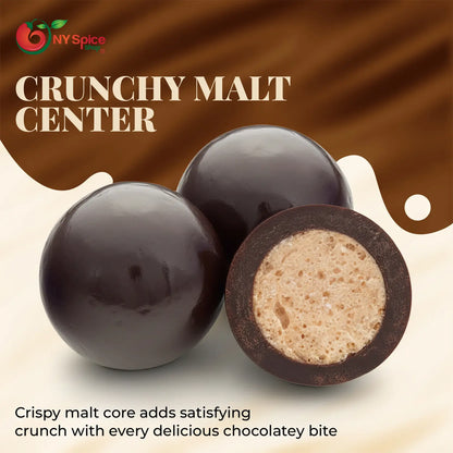Dark Chocolate Espresso Malt Balls - NY Spice Shop