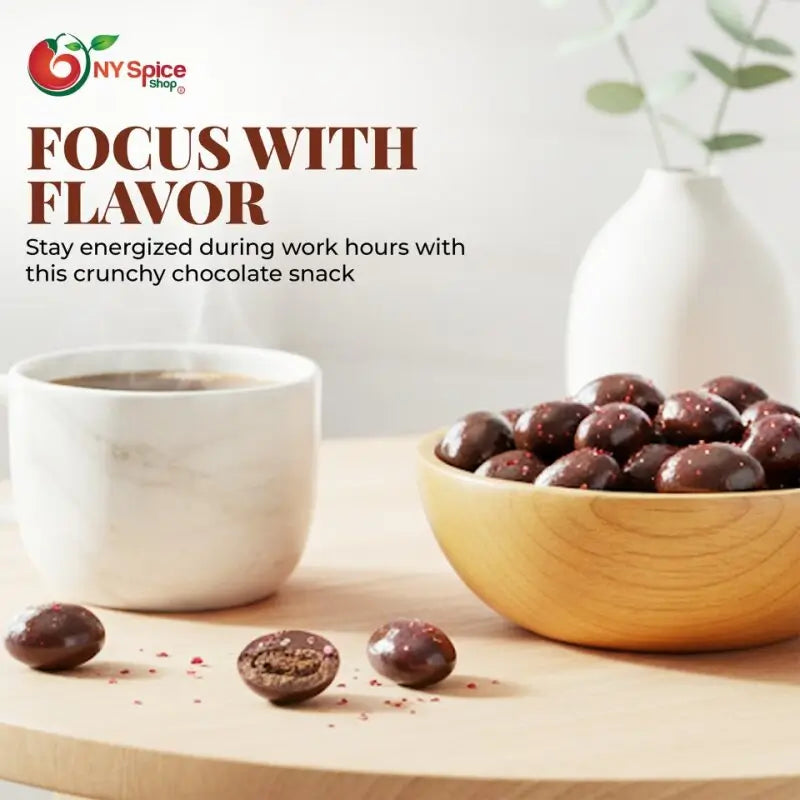 Dark Chocolate Espresso Beans - NY Spice Shop