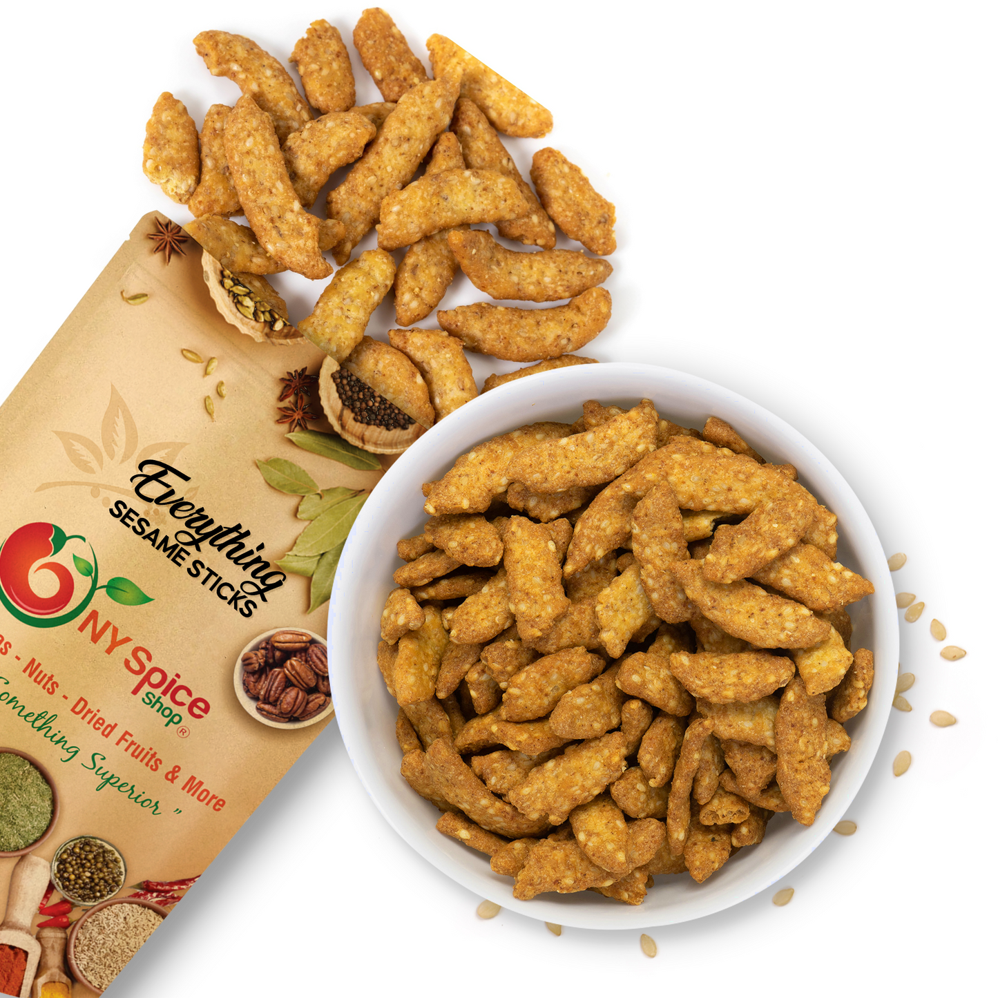 Everything Sesame Sticks - NY Spice Shop