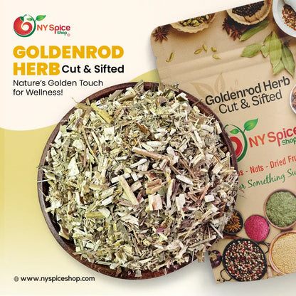 Goldenrod Herb - Cut & Sifted - NY Spice Shop
