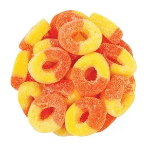 Gummy Peach Rings - NY Spice Shop