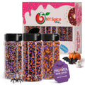 Halloween Baking supplies - Nonpareils, Sprinkles & Sanding sugar