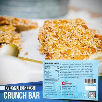 Honey Sesame Crunch Bars