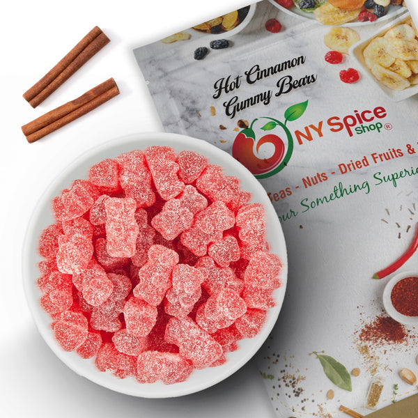 Hot Cinnamon Gummy Bears - NY Spice Shop - Buy Gummy Bears Online Hot Cinnamon Gummy Bears - NY Spice Shop - Buy Gummy Bears Online