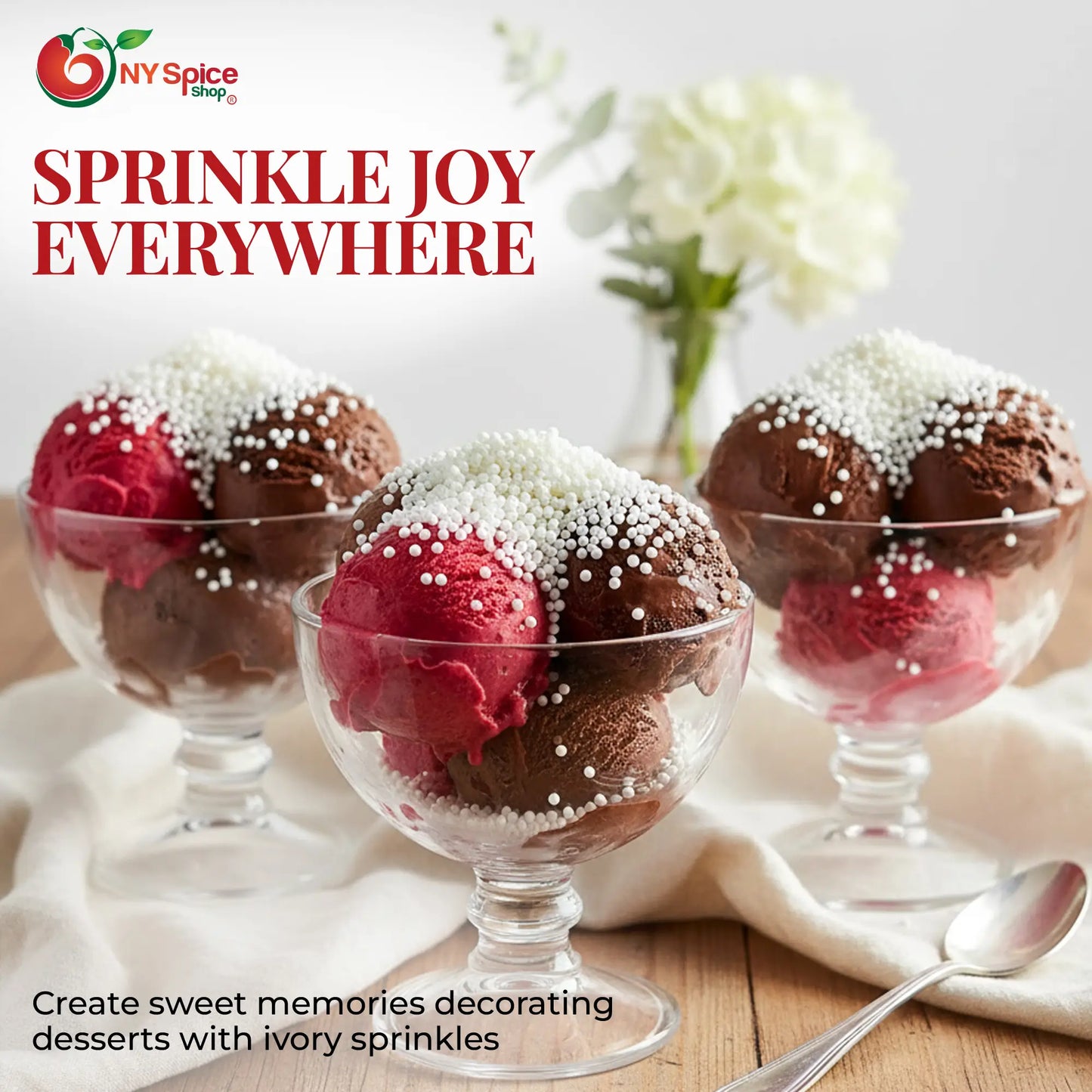 Ivory Nonpareils - NY Spice Shop