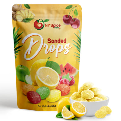 Sanded Sour Apple Drops